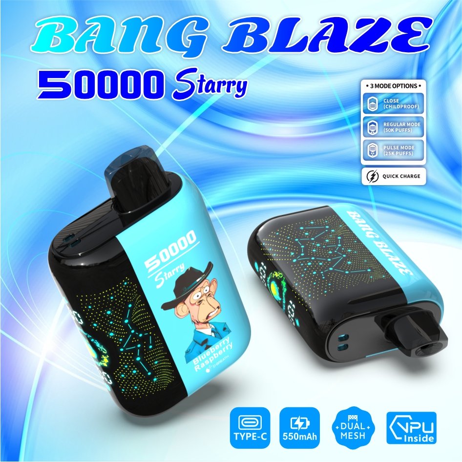 Bang Blaze 50 000 Puffs Starry – jednorazowy e-papieros z wyświetlaczem