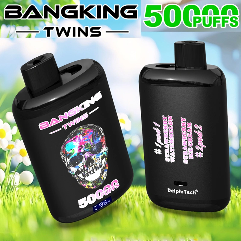 Bang-King-Twin-50000-Puffs-5 Bang King Twins 50000 Puffs Disposable Vape – Podwójna Moc i Smak w Jednym Urządzeniu | VapoMistrz - obrazek 1