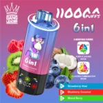 Bang Leader 110000 Zaciągnięć 6w1 – Jednorazowy E-Papieros z Ładowaniem USB-C i Regulacją Smaków - obrazek 9